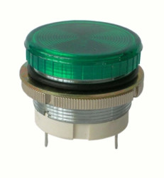 Lampka sygnalizacyjna 30mm zielona 24-230V AC/DC W0-LDW-D30H Z