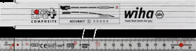 37067 Longlife® Plus Composite folding ruler, 2 m