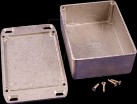 1590SFL aluminum casing, 1590 S, 108,7 x 82,4 x 44 mm, aluminum