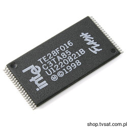TE28F016C3TA85 16Mbit Flash Memory SMD-TSOP48 INTEL