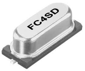 Rezonator kwarcowy 25MHz Montaż powierzchniowy 20pF 2 -styki SMD