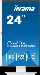 XUB2492HSU-W6 61-cm monitor, 1080p, USB, speakers, pivot