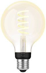 Philips Hue Żarówka LED 871951430148100 EEK: G (A - G) Hue White Ambiance Einzelpack Globe G93 Filament 300lm E-27 7 W c