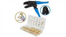 Szczypce Zaciskarka Do Konektorów Zestaw Końcówek 750 Szt. Knz-Zbak6-Box750