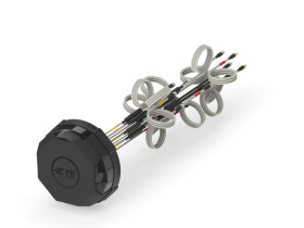 Wielokierunkowy Antena wielopasmowa Niski profil, zewnętrzna L000434-08 Sworzeń, SMA, SMA RP Kopułka Męskie, TE