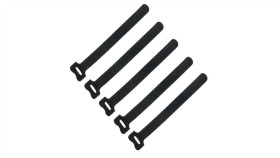 Opaska Kablowa Wielokrotnego Użytku Z Rzepem 210X16mm, Czarna, 18218 /5Szt./C295