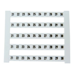 Oznacznik poziomy DEK 5 FWZ 21-30 0523060021 /500szt./