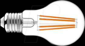 542935 LED lamp, E27, 3.8 W, 806 lm, 2700 K