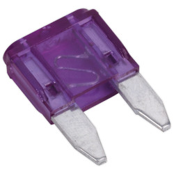 Sealey MBF350 Automotive MINI Blade Fuse 3A Pack of 50