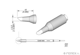 Grot C245945 do rączki JBC T245