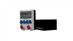 Rozdzielnica Budowlana Td-S/Fi-B 2X16a 4X230v Różnicówka Typ B Schuko...