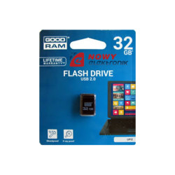 Pamięć PENDRIVE 32GB GoodRamUPI2 Flash Drive Black MINI