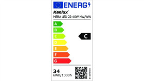 Oprawa Nasufitowa Kloszowa Meba Led 22-40W Nw-Ww...