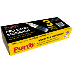 Purdy PEX1 Pro-Extra&#xAE; Monarch&#x2122; Brush Set, 3 Piece