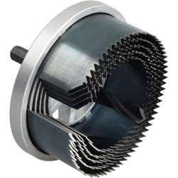 Bosch 2607019451 Hole Saw Set 60 to 92x32mm 5-piece with Arbor &amp; Centre Drill