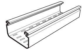 Korytko kablowe PVC szerokość: 150 mm głębokość: 50mm długość: 3m Cablofil International
