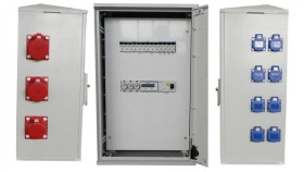 Rozdzielnica Elektryczna Budowlana Na Elewacje (8X2p+Z, 2X16a/5P, 1X32a/5P)...