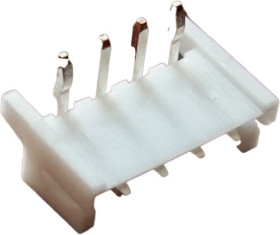 Wtyk PCB 4-pinowe raster: 2.5mm -rzędowe RS PRO Przewlekany Męski 3A 250V