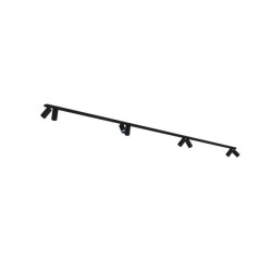 Listwa sufitowa 400cm MONO VIII 2x200 BLACK 7722 Nowodvorski Lighting