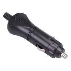 Fused Cigarette Lighter Plug with LED 8A 12V A13-26B