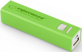 Power Bank 2400mAh zielony