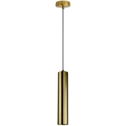 Lampa Wisząca Sufitowa NAPOLI 1x GU10 Zwis Złota GOLDLUX (Polux)