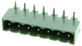 Wtyk PCB 7-pinowe raster: 5.08mm -rzędowe RS PRO Przepust Męski 16.0A 300.0 V.