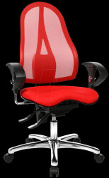 ST19UG21 Topstar Sitness 15 office chair, red