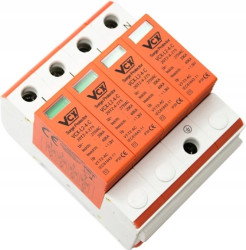 Ogranicznik przepięć klasy 275V AC Typ T2+T3 4P VCX
