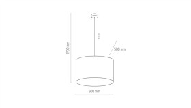 Lampa Wisząca Alisa Kolor Srebrny, Źródło 1*E27 - Tl-1061P-B Zuma Line