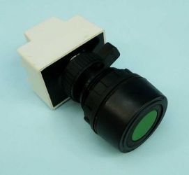 PBS-35Bg PRZYCISK 35mm GREEN 10A/250V