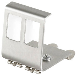 Value 21.99.3009 Rail-mount Network Adapters Silver Fasteners