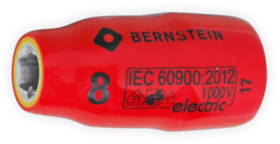 VDE 3/8 inch socket wrench, 8 mm, L 45 mm, 16-483 VDE