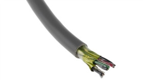 Wieloparowy Kabel Przemysłowy, 3 -Parowy , 22 Awg Awg , Izolacja Pvc...