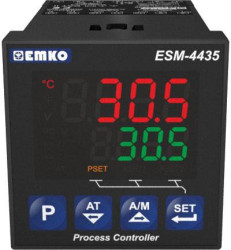 Emko ESM-4435.1.20.0.1/01.04/0.0.0.0 Regulator dwupunktowy P, PI, PD, PID Termostat Pt100, T, J, K, R, S -200 do 1700 °C