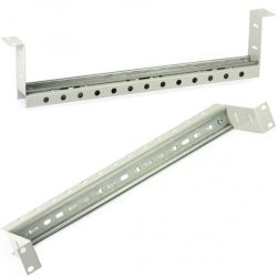 Szyna montażowa DIN TH35 1U RACK 19" biały TERRA