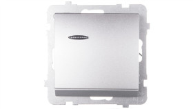 As Łącznik Hotelowy Z Podświetleniem Srebro Łp-15Gs/M/18