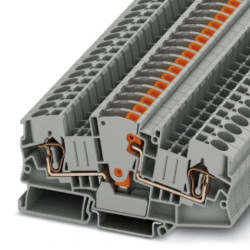 Złączka szynowa pomiarowa 2-przewodowa 0,2-10mm2 szara STME 6 HV 3035693 /50szt./