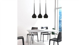 Stylowa Lampa Sufitowa Aron Do Salonu, Szklane Klosze Na E27 K-Jsl-6218/5 Chr...