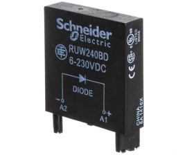 Moduł zabezpieczeniowy dioda 6- 250V AC/DC do gniazda mocy RPZ RUW240BD