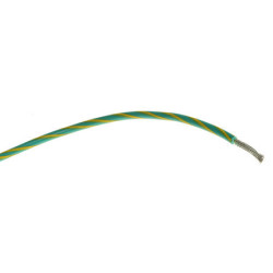 Przewód montażowy 1,3 mm² Zielony/Żółty Alpha Wire PVC 16 AWG 300 V dł. 30m 26/0,25 mm +105°C Lista UL