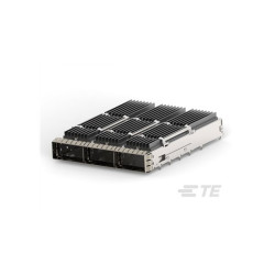 TE Connectivity 2342886-1 QSFP-DD PCI Cage Pre-Assembled 1x3 HS Extrusion