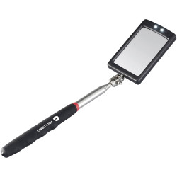 TOOLCRAFT TO-10157769 TOOLCRAFT Speculum with illumination retractable Mirror