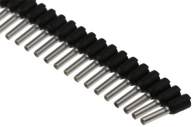 Końcówka tulejkowa izolowana 1.5mm² długość 8mm Czarny średnica 1.7mm Izolowane Weidmuller