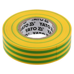 Taśma Izolacyjna YATO 20m/19mm Żółto- Zielona