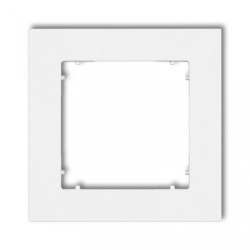 MINI Ramka pojedyncza biała MR-1