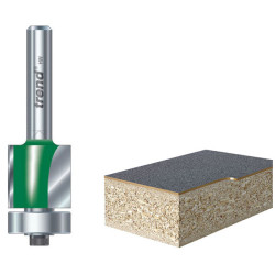 Trend C115 x 1/4 TCT 90&#xB0; Bearing Guided Trimmer Cutter 9.5 x 12.7mm