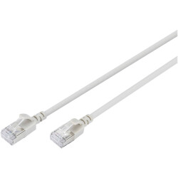 Digitus DK-1632-A-003S RJ45 CAT 6A F-FTP Slim Patch Cable 0.3m Grey