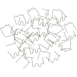 Sealey RE06W Wave Staple 0.6mm - Pack of 100