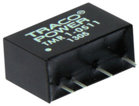 DC converter, 9-18 VDC, 1.7 W, 1 output, 3.3 VDC, 77 % efficiency, TMR 1210